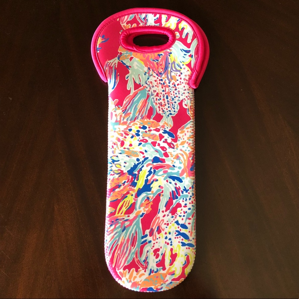 Lilly Pulitzer Wine Tote with Handles